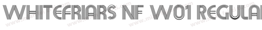 Whitefriars NF W01 Regular字体转换